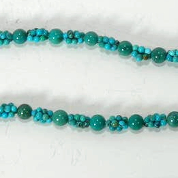 JAY KING Unique Turquoise Necklace Sterling Silver Mine Finds - Picture 7 of 8